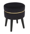 PARIS BLACK STOOL
