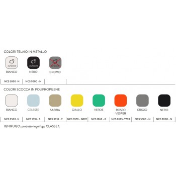 VESPER 3 COLOS stool