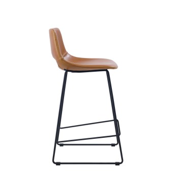 Zahara stool in synthetic leather