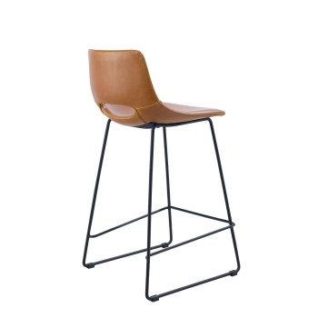 Zahara stool in synthetic leather