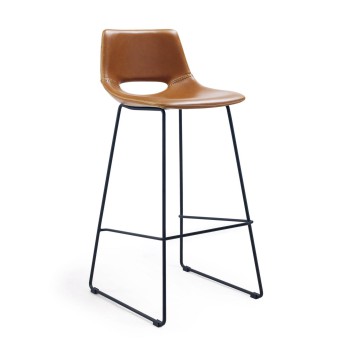 Zahara stool in synthetic leather