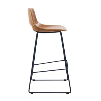 Zahara stool in synthetic leather