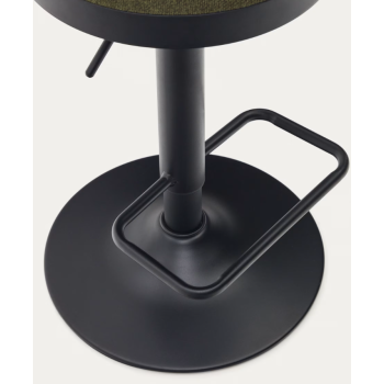 Zaib stool in chenille THE SHAPE