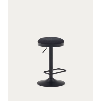 Zaib stool in chenille THE SHAPE