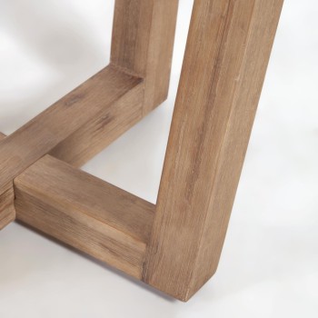 Shanelle round white terrazzo table Ø 120 cm