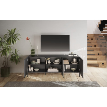 SNAKE-3-door TV stand