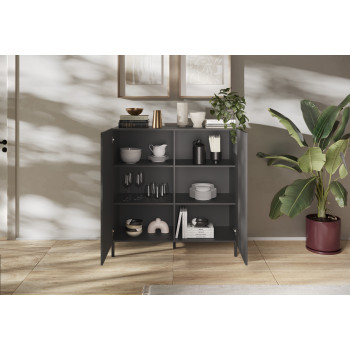 SNAKE-Tall container with 2 doors