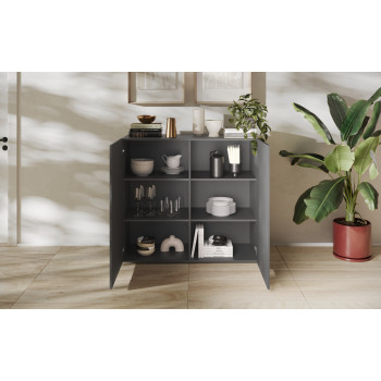 SNAKE-Tall container with 2 doors