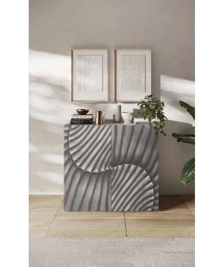 SNAKE-Tall container with 2 doors