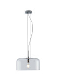 GIBUS TRANSPARENT SUSPENSION 1XE27 35X35X150CM