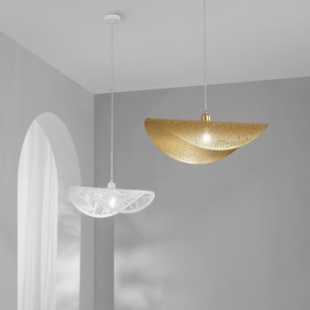 RHEI-LEAF WHITE SUSPENSION 1XE27 60X33X150CM