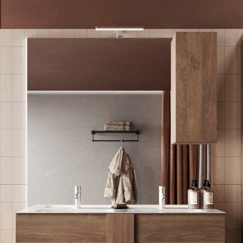 JUPITER 1-door column mirror with LED light