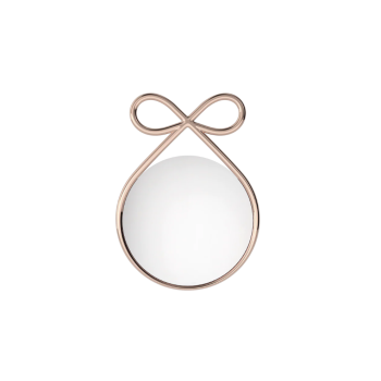 QEEBOO Ribbon Mirror with Metal Finish