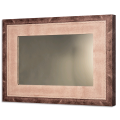 DARK LEATHER mirror GS4286 PINTDECOR
