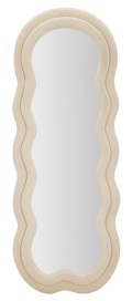 MIKI CREAM VELVET WALL MIRROR