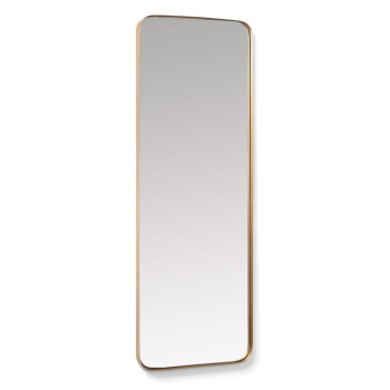 Marco wall mirror in gold metal 55 x 150.5 cm