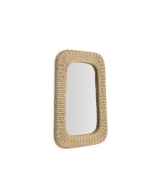 Zilna rattan mirror 38 x 59 cm