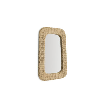 Zilna rattan mirror 38 x 59 cm