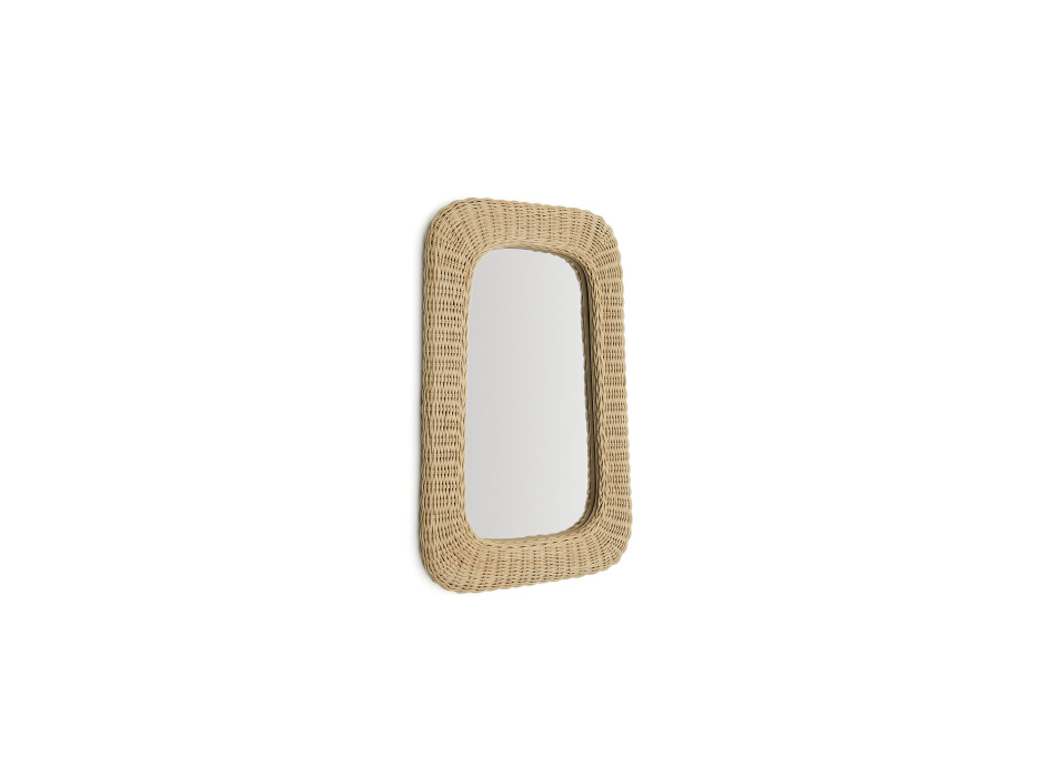 Zilna rattan mirror 38 x 59 cm