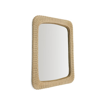 Zilna rattan mirror 58 x 79 cm