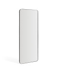 Marco mirror in black metal 80 x 180 cm