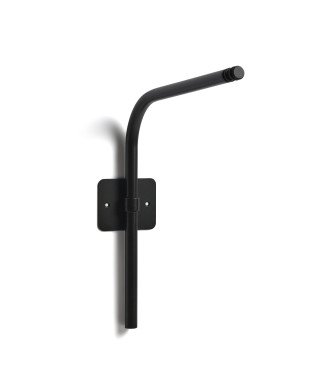 Wall mount for Nali portable lamps in black painted metal