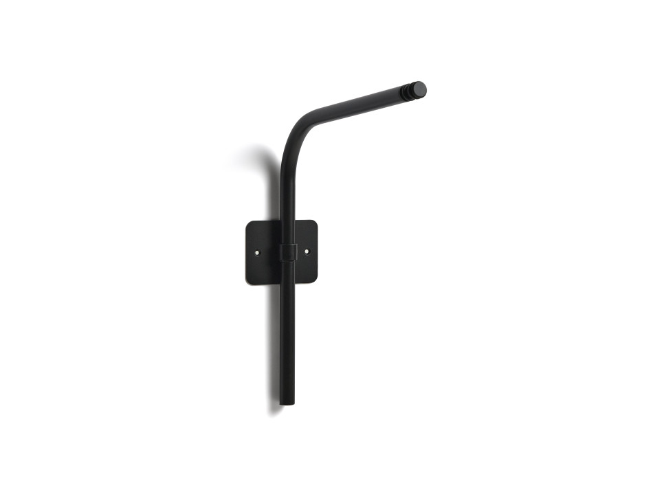 Wall mount for Nali portable lamps in black painted metal