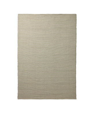 Ardelia Rug in Synthetic Fibers, Green and Beige, 160 x 230 cm