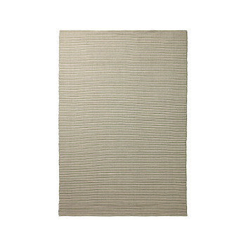 Ardelia Rug in Synthetic Fibers, Green and Beige, 160 x 230 cm