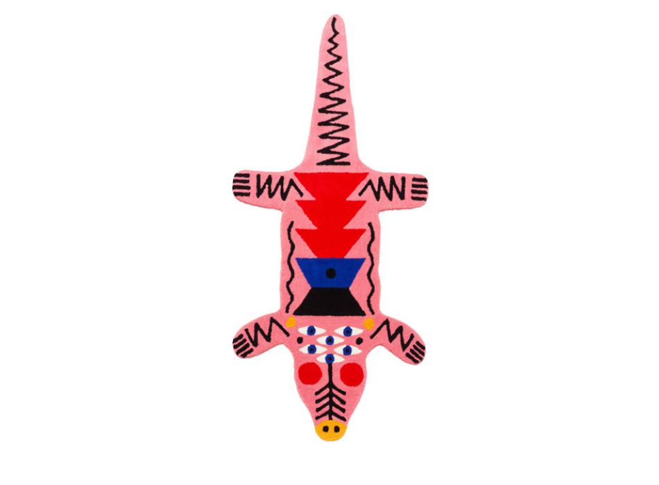 OGGIAN CROCOPINK CARPET 42106CR QEEBOO