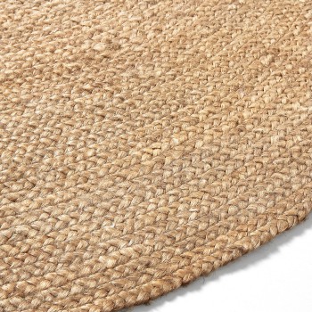 Doc 100% jute round rug