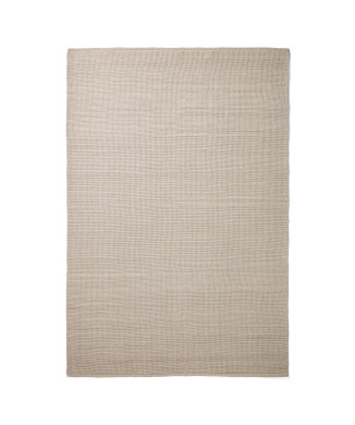Turiane carpet in ecru synthetic fibers 160 x 230 cm