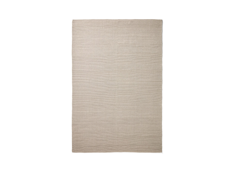Turiane carpet in ecru synthetic fibers 160 x 230 cm