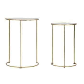GLAM SIMPLY COFFEE TABLES, PAIR
