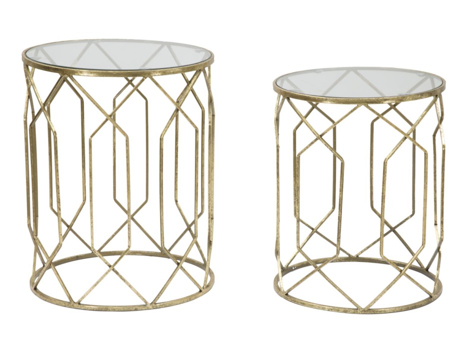 PAIR OF TUNIS TABLES