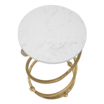 SPIRAL MARBLE TABLE