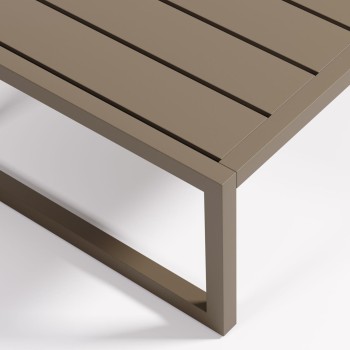 100% outdoor Comova aluminum coffee table