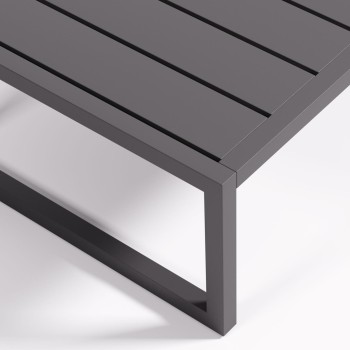100% outdoor Comova aluminum coffee table
