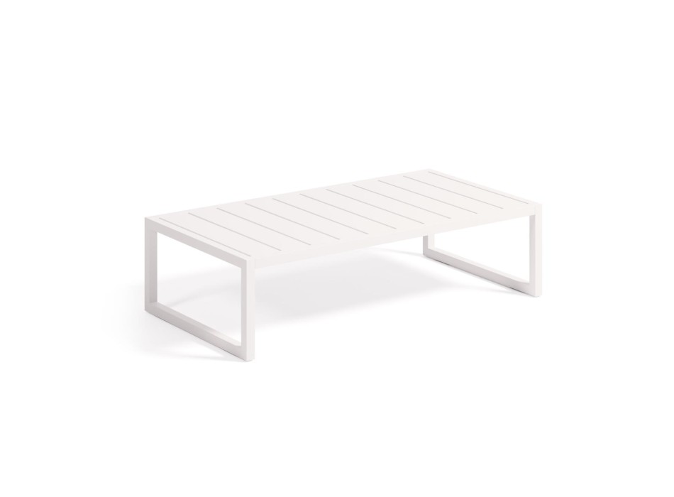 100% outdoor Comova aluminum coffee table