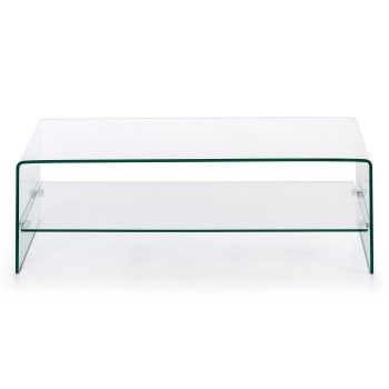 Burano coffee table 110 x 55 cm transparent