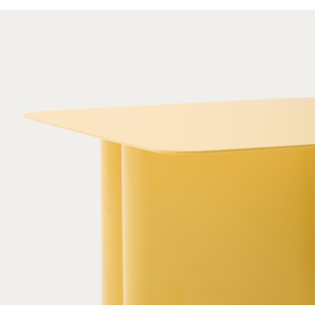 Arvin yellow iron side table 42 x 42 cm