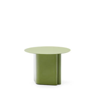 Arvin green iron side table Ø 55 cm