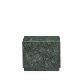 Sorein green marble side table 50 x 50 cm