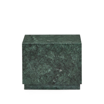 Sorein green marble side table 50 x 50 cm