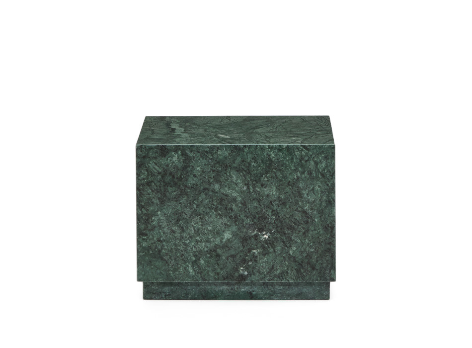 Sorein green marble side table 50 x 50 cm