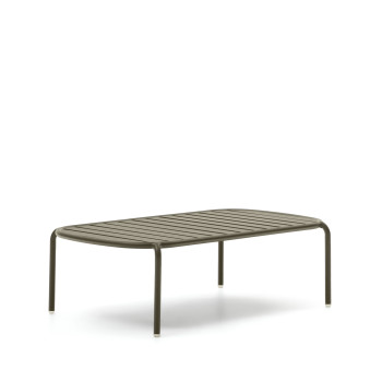 Joncols Outdoor Coffee Table in Painted Aluminum