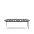Joncols Outdoor Coffee Table in Painted Aluminum