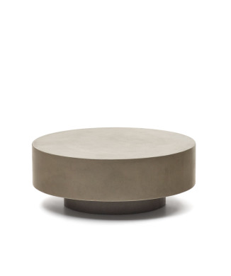Garbet round concrete coffee table Ø 80 cm