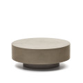 Garbet round concrete coffee table Ø 80 cm