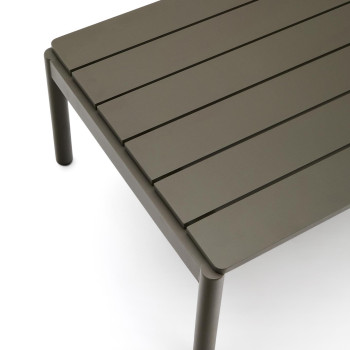 Sorells aluminum coffee table